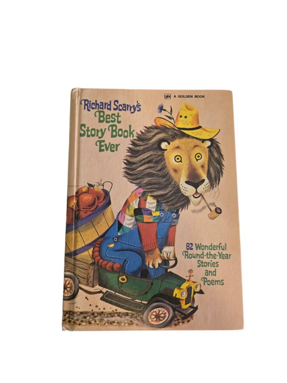Vintage Richard Scarry's Best Story Book Ever 1974 Golden Book Hardcover